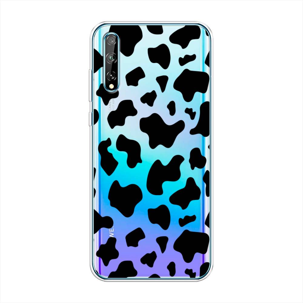 

Чехол Awog на Huawei P Smart S "Пятна коровы черные", Черный, 6103550-2