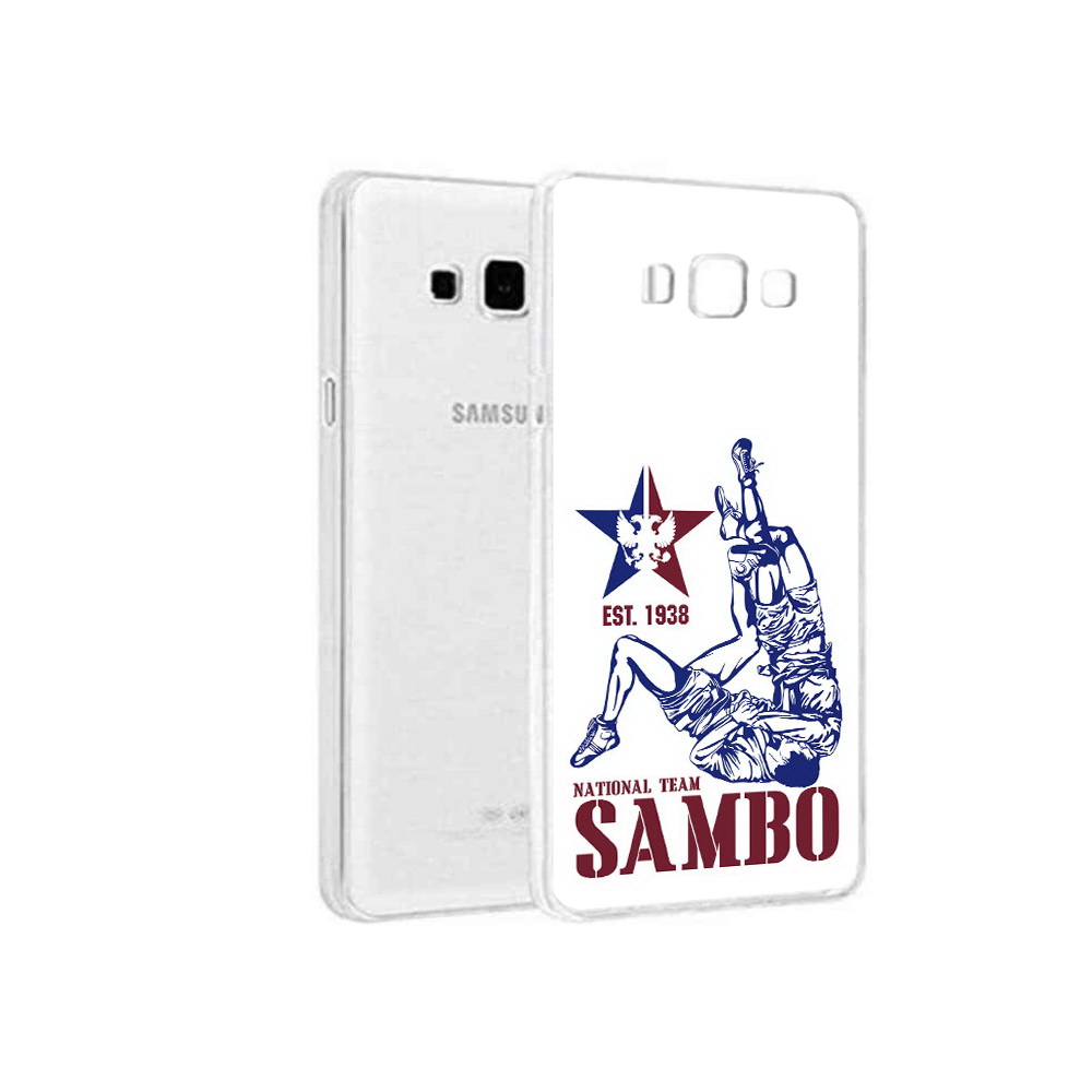 

Чехол MyPads Tocco для Samsung Galaxy A8 единоборства самбо, Прозрачный, Tocco