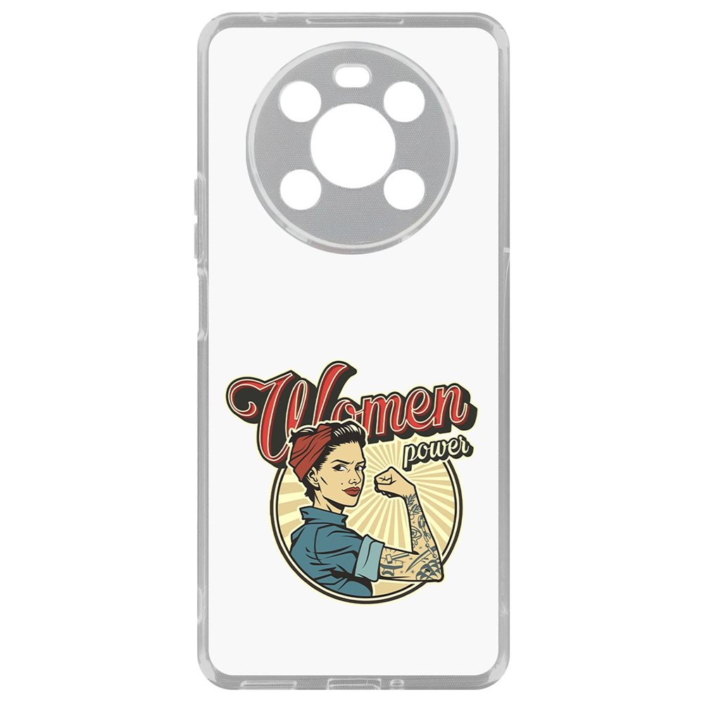 

Чехол Women Power для Honor X30, Прозрачный