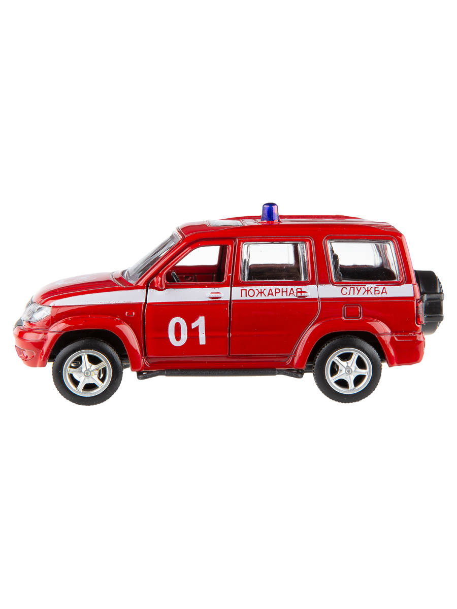 

Легковой автомобиль Serinity Toys 6403 с открывающимися дверями Патриот, красный, 6403