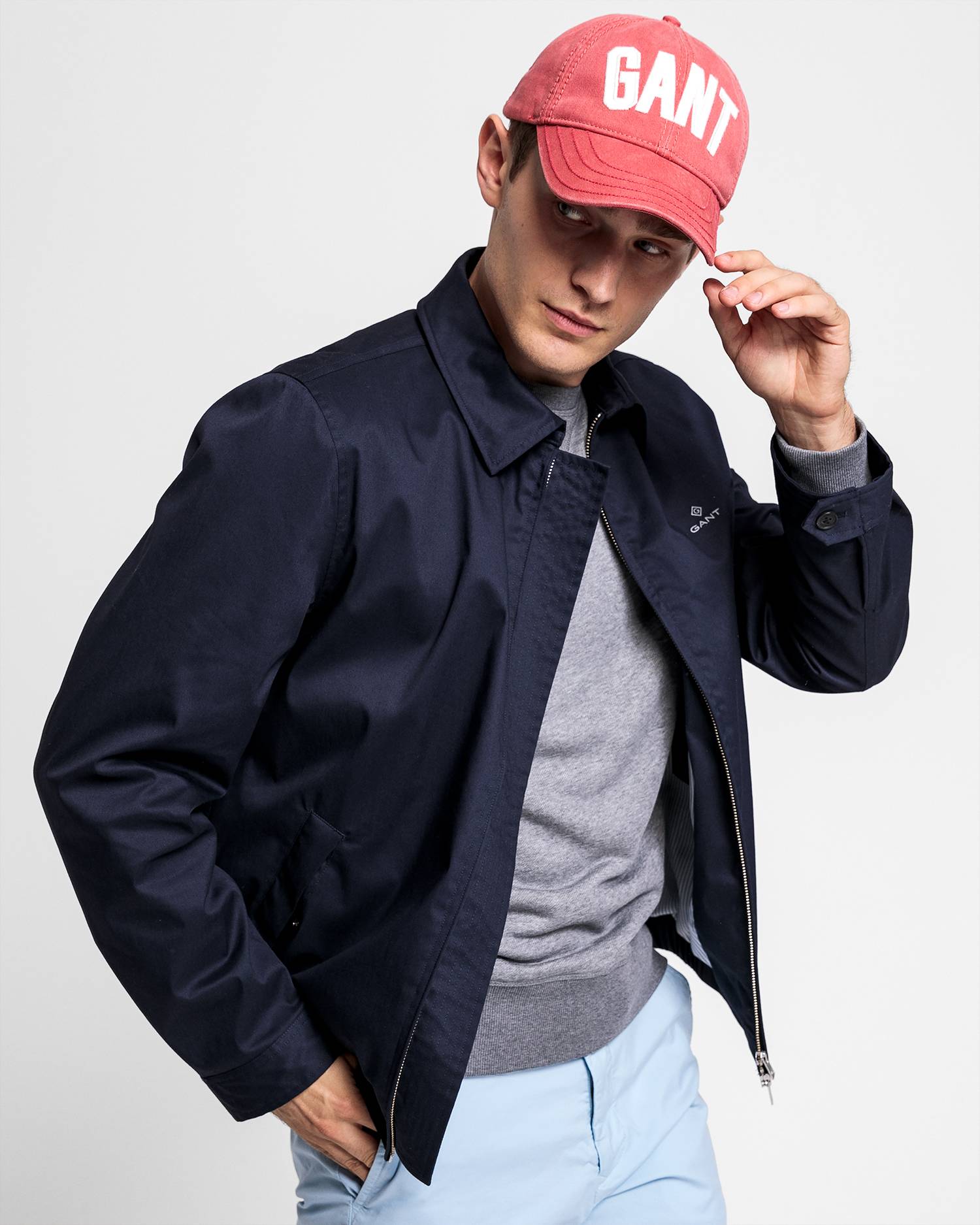 Куртка мужская GANT 7006049 синяя S