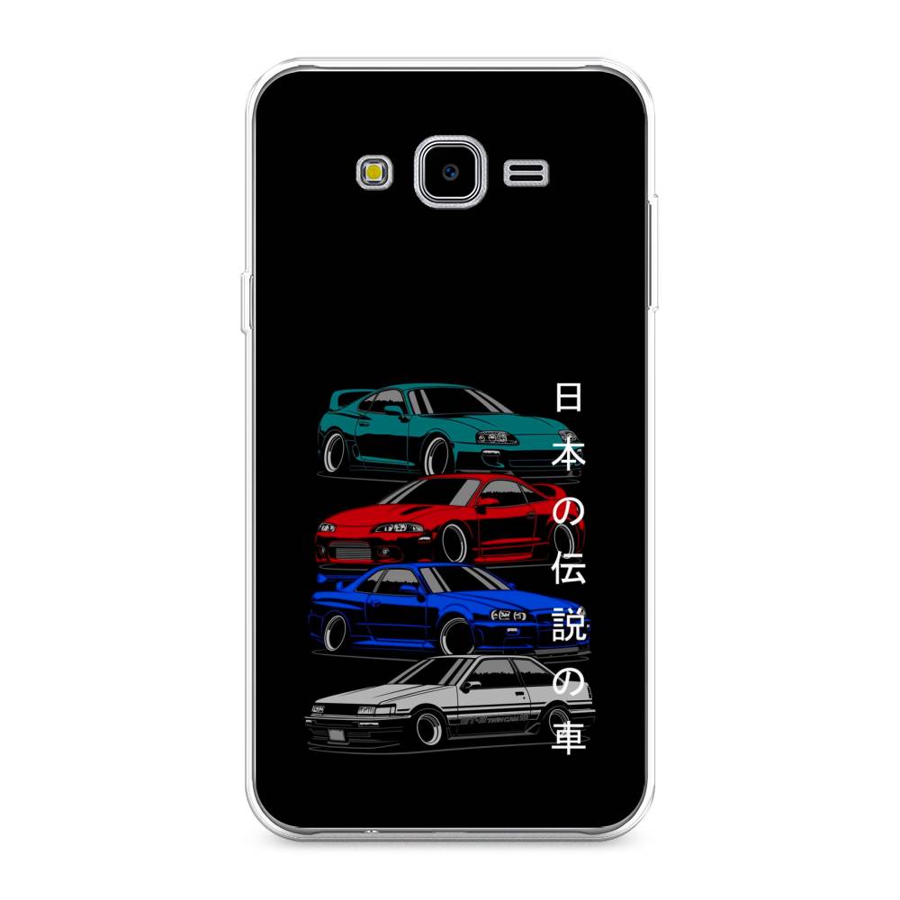 

Чехол Awog на Samsung Galaxy J7 Neo "JDM Legend cars", Зеленый;красный;синий, 25350-5