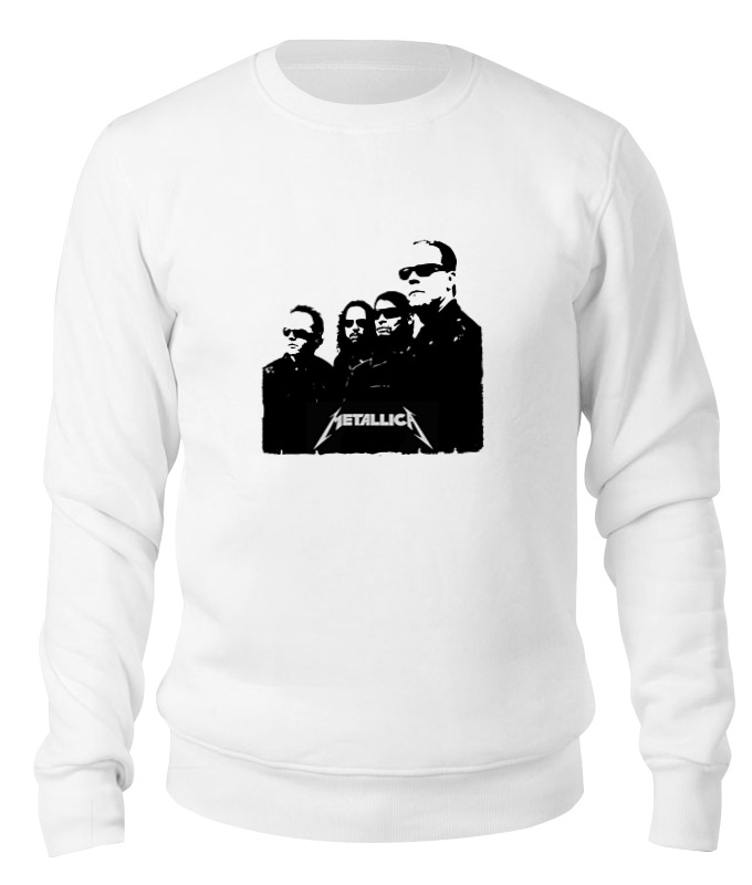 

Свитшот унисекс Printio Metallica белый XS, Metallica