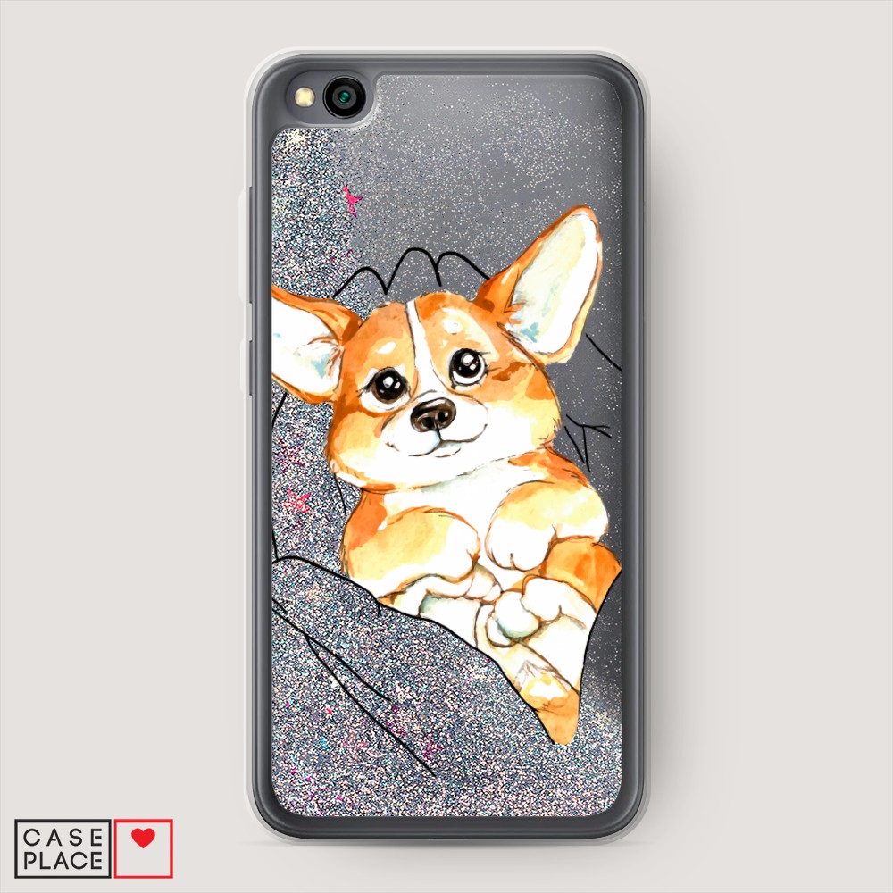 

Чехол Awog на Xiaomi Redmi Go "Корги в ладошках", Разноцветный, 35191-1