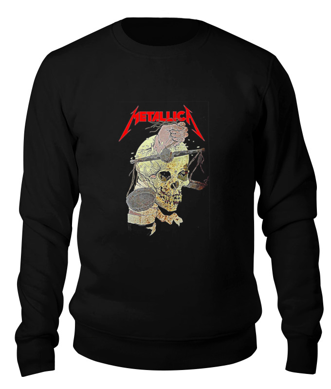 

Свитшот унисекс Printio Metallica черный XS, Metallica