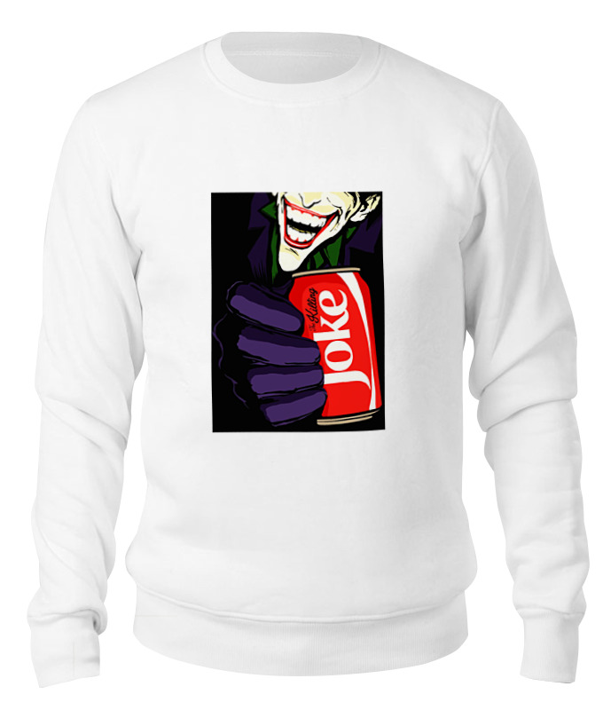 

свитшот унисекс Printio Joker белый S, Joker