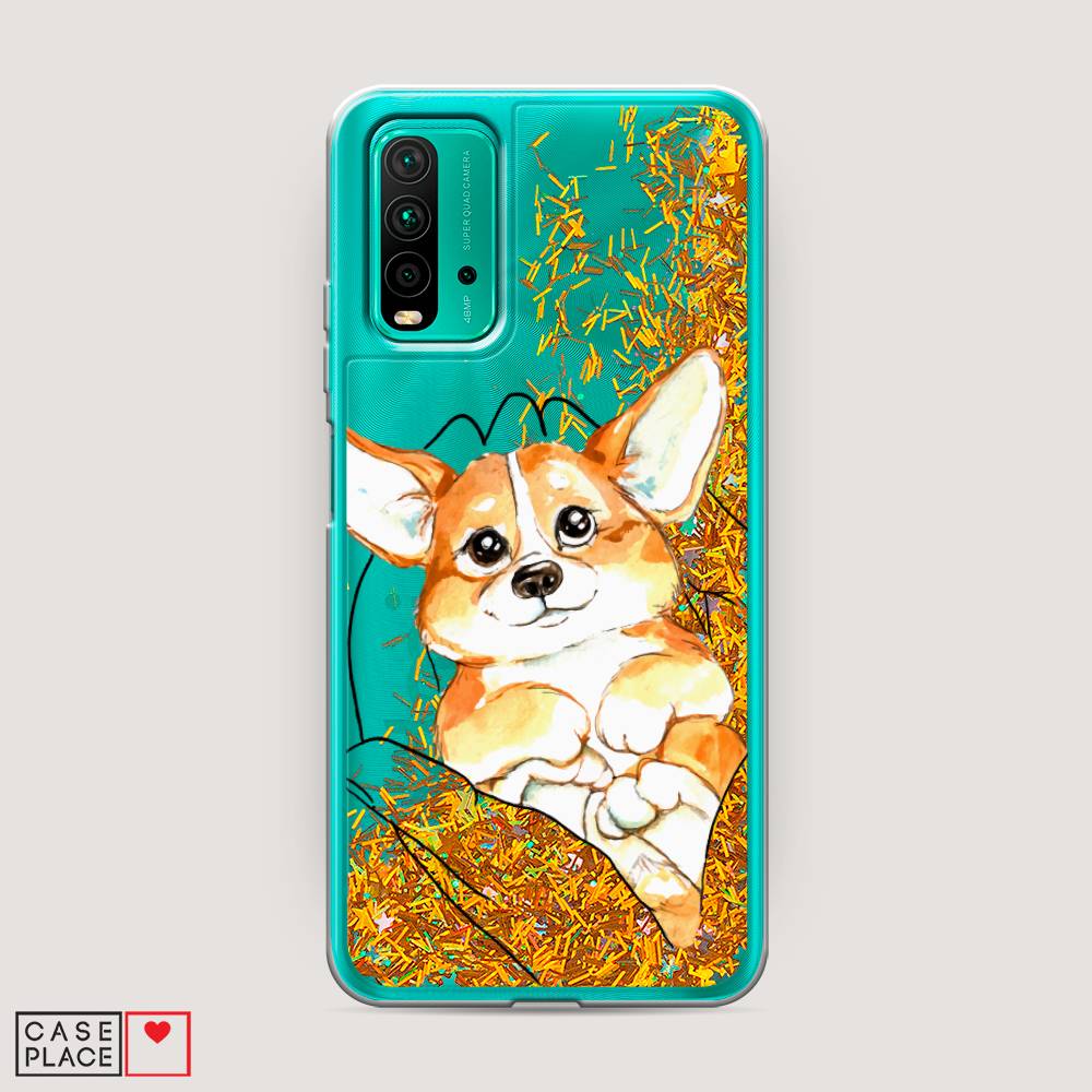 

Чехол Awog на Xiaomi Redmi 9T "Корги в ладошках", Разноцветный, 39890-1