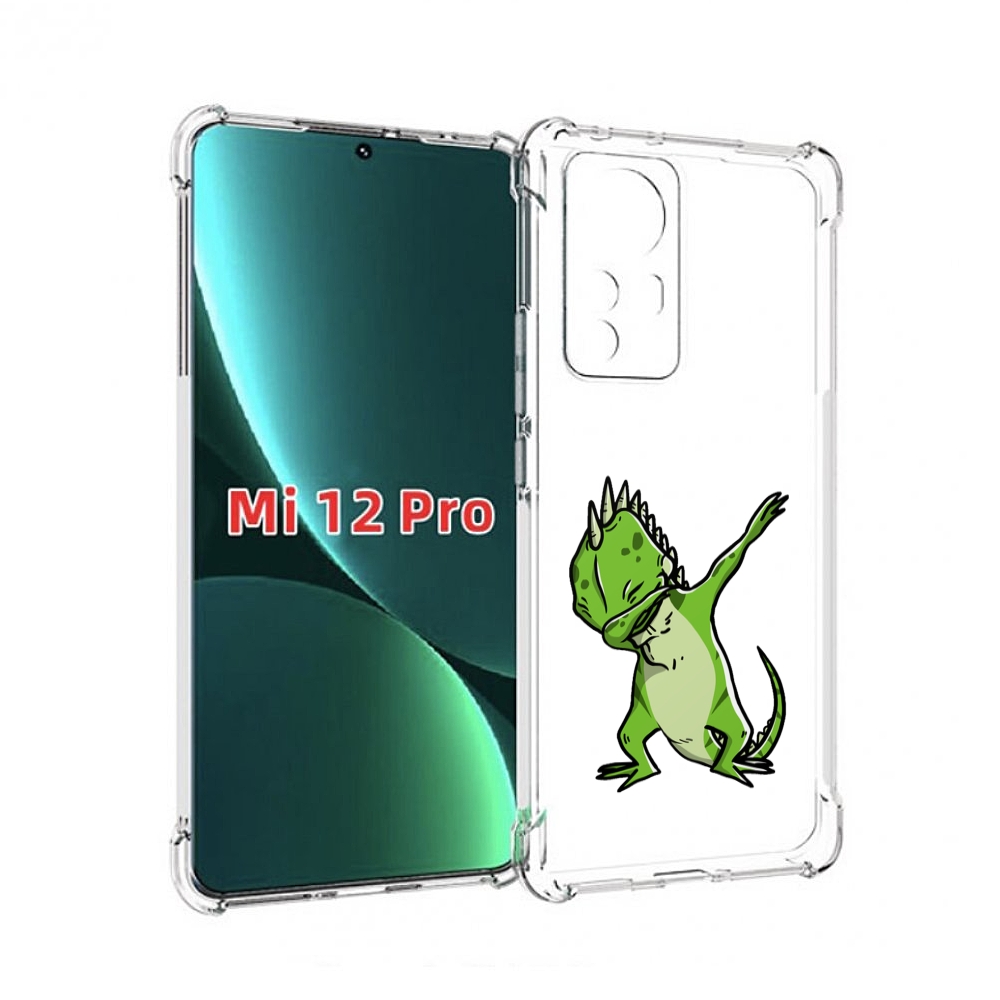 

Чехол MyPads крутая-ящерица для Xiaomi 12S Pro, Прозрачный, Tocco