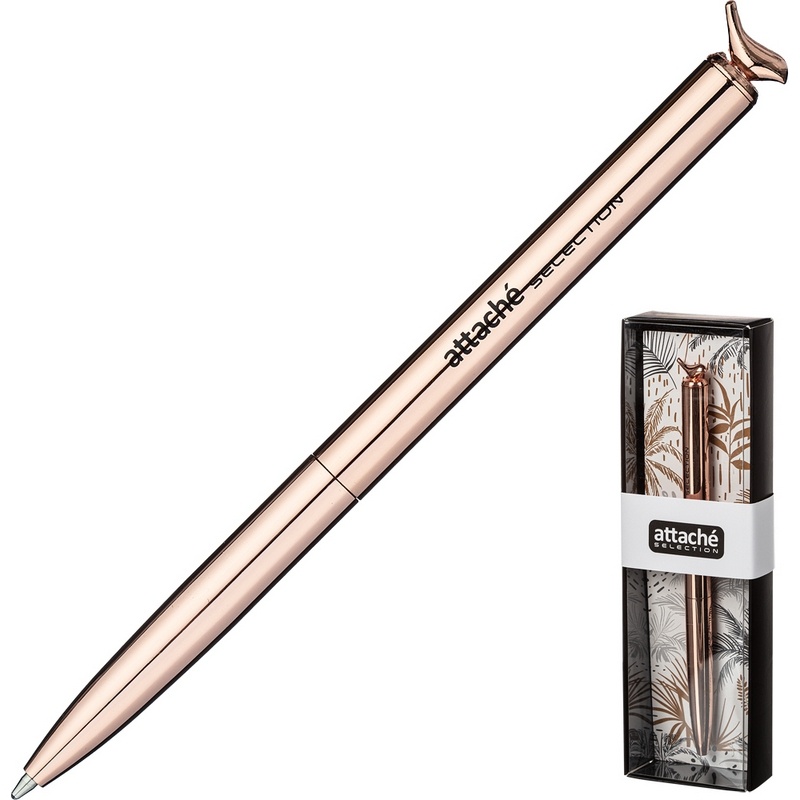 

Ручка шариковая Attache Spring Selection 1098100, синяя, 0,5 мм, 1 шт.