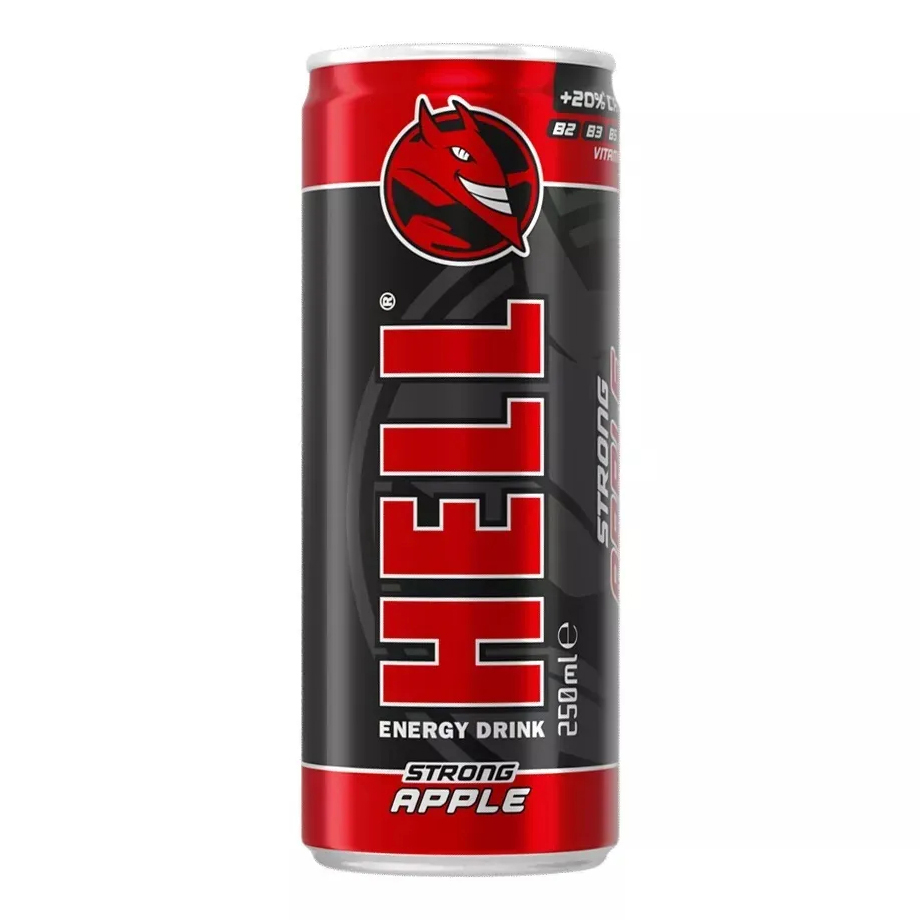 

Энергетический напиток Hell Energy Apple газированный 0,5 л