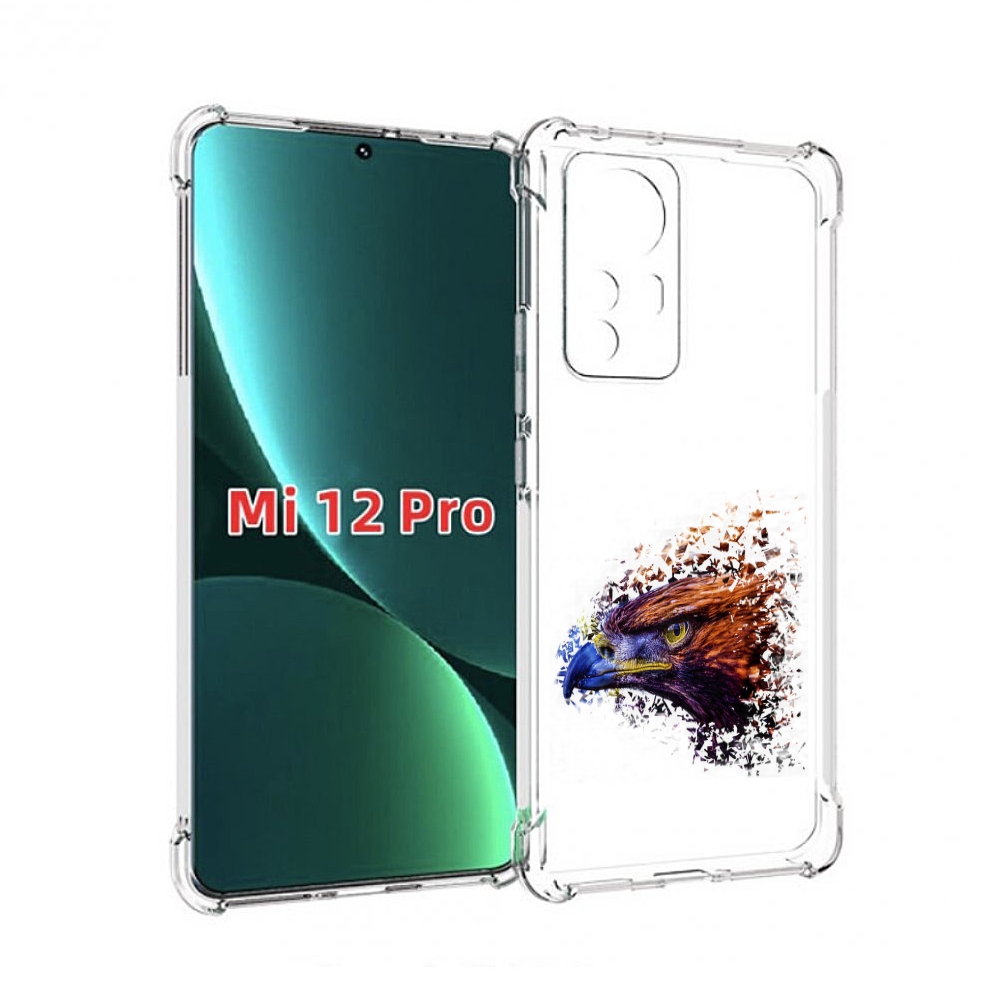 

Чехол MyPads красочный орел для Xiaomi 12S Pro, Прозрачный, Tocco