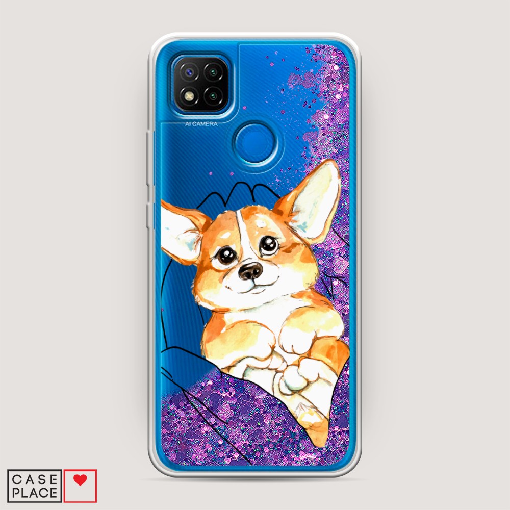 

Чехол Awog на Xiaomi Redmi 9C "Корги в ладошках", Разноцветный, 39092-1