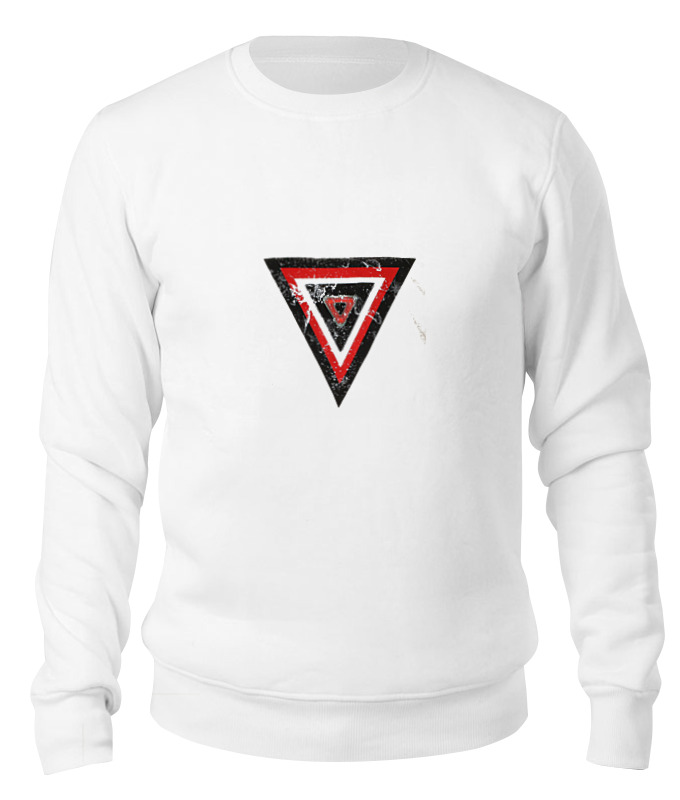 

свитшот унисекс Printio Tothestars distressed valkrys womens белый M, Tothestars distressed valkrys womens
