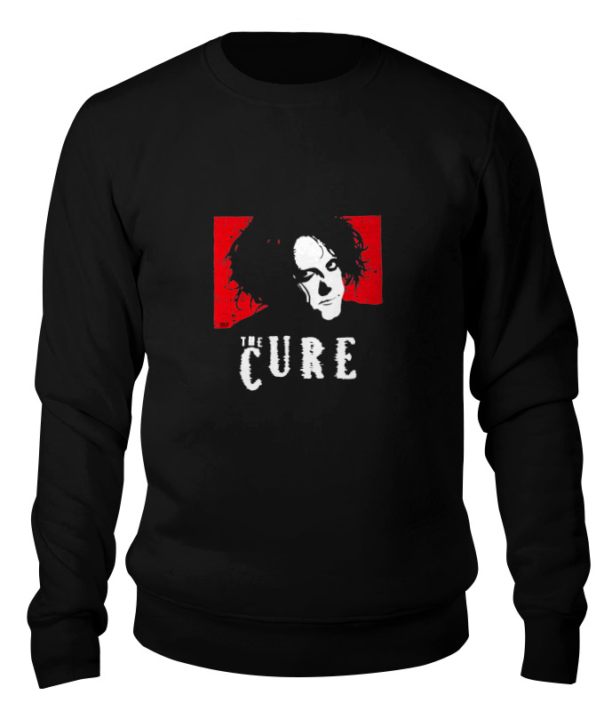 

свитшот унисекс Printio The cure черный XL, The cure