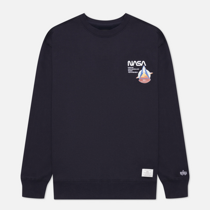 

Свитшот мужской Alpha Industries USN51500C1-410 синий 2XL, USN51500C1-410