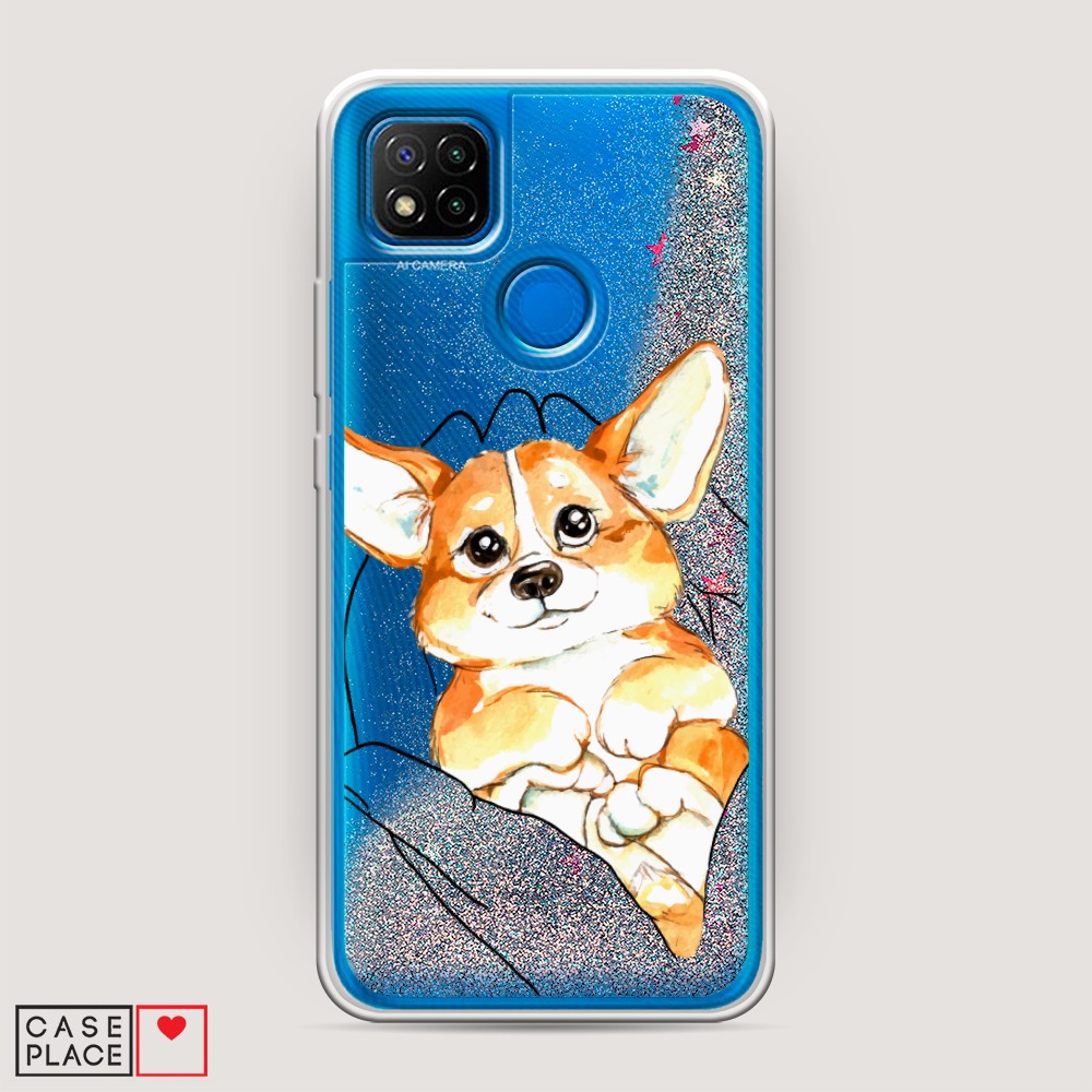 

Чехол Awog на Xiaomi Redmi 9C "Корги в ладошках", Разноцветный, 39091-1