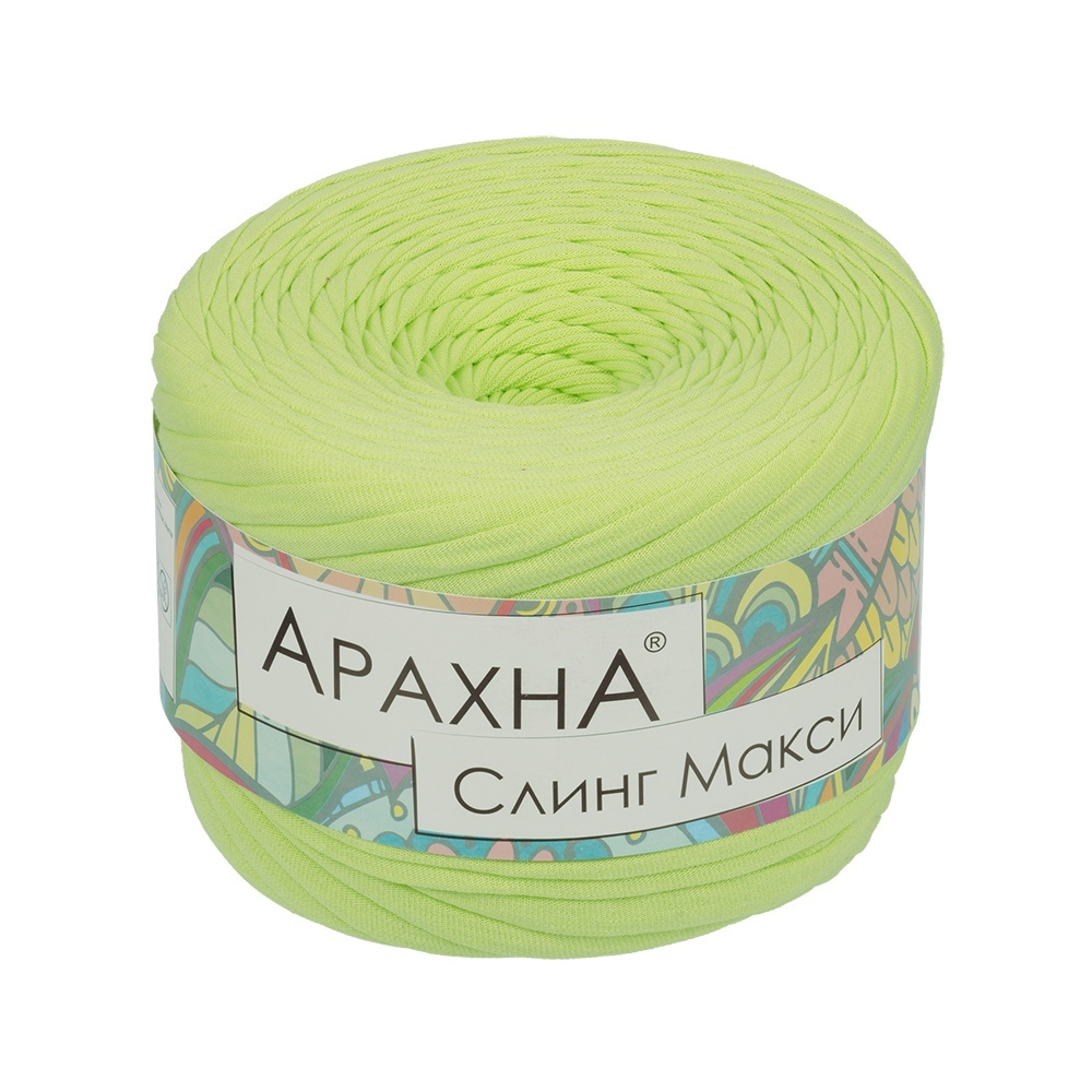 

ARACHNA Sling Maxi, 100% хлопок, 4*280+/-16 г, 100+/-5 м, №25, салатовый