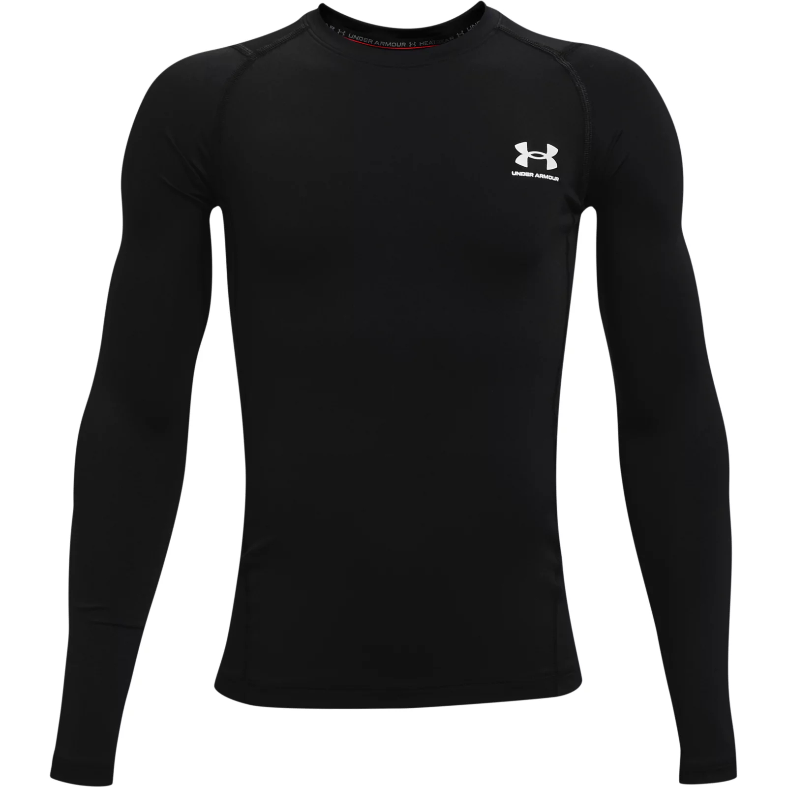 фото Термобелье детское верх under armour hg long sleeve 1361731-001 цв.черный р.152