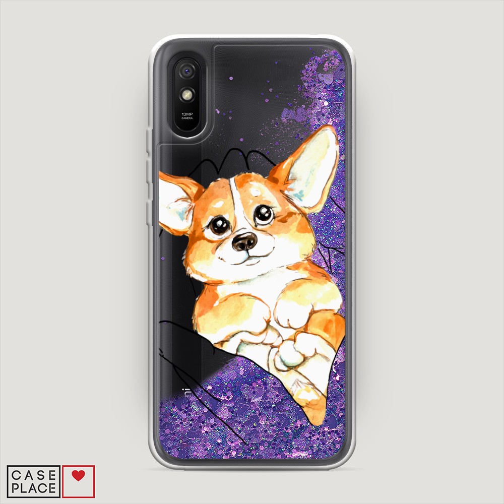 

Чехол Awog на Xiaomi Redmi 9A "Корги в ладошках", Разноцветный, 38992-1