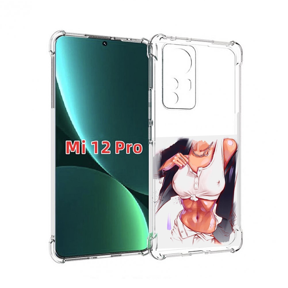 

Чехол MyPads красивая-стройная-модель для Xiaomi 12S Pro, Прозрачный, Tocco