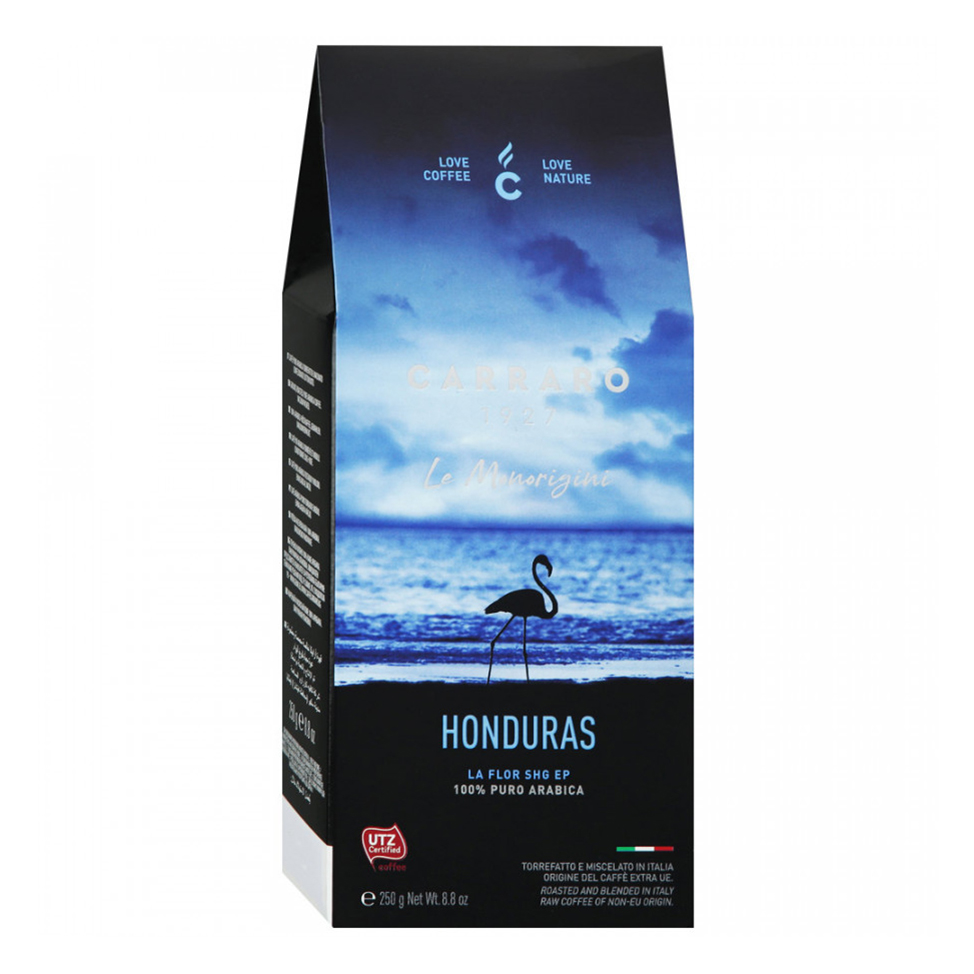 фото Кофе carraro honduras arabica молотый 250 г