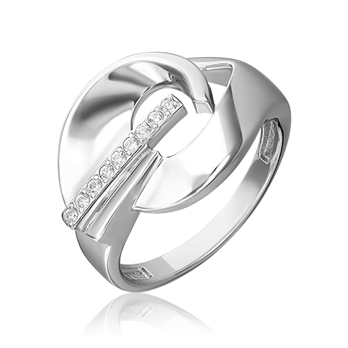 

Кольцо из серебра с фианитом р.17 PLATINA jewelry 01-5652-00-401-0200, 01-5652-00-401-0200