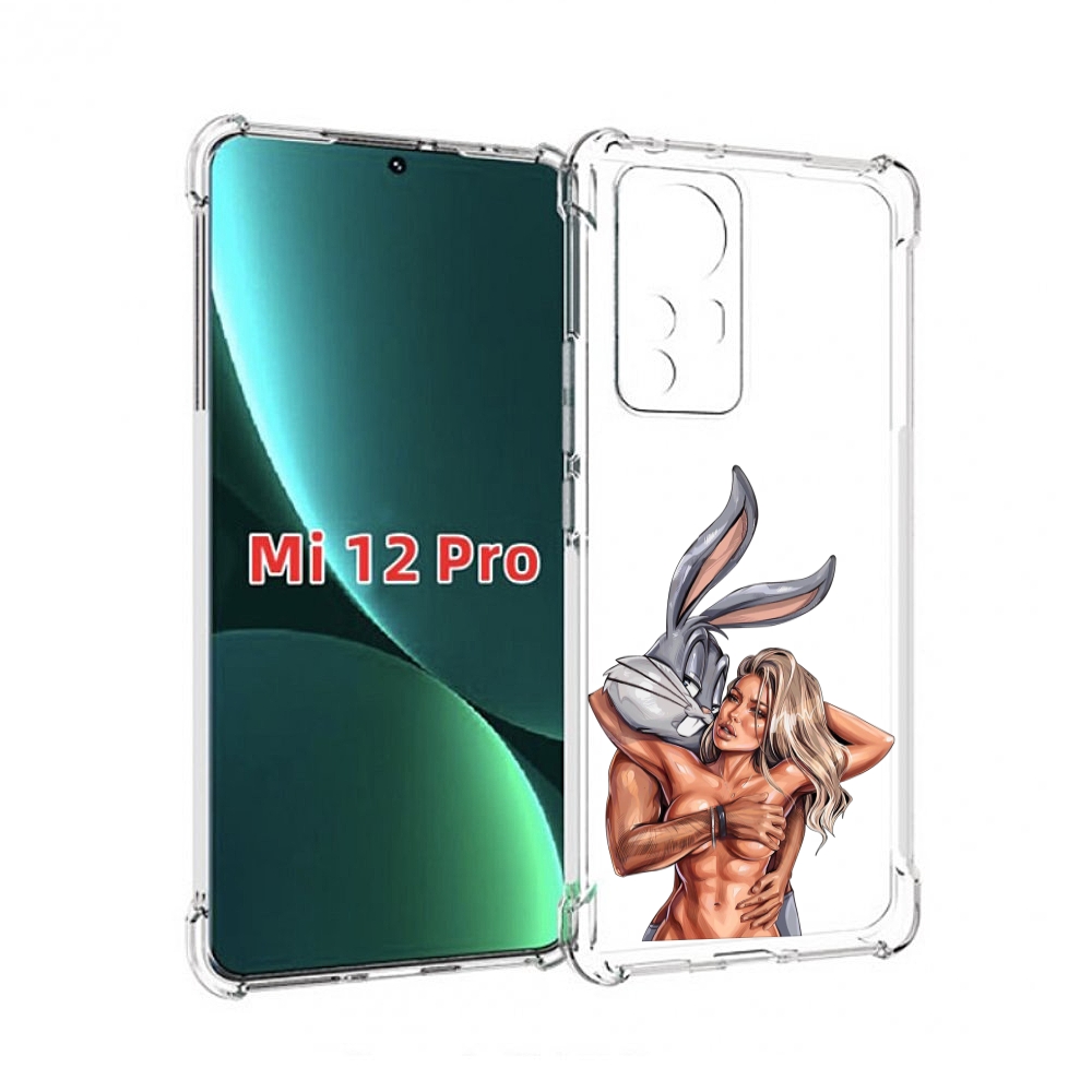 

Чехол MyPads красивая-девушка-с-бак-банни женский для Xiaomi 12S Pro, Прозрачный, Tocco
