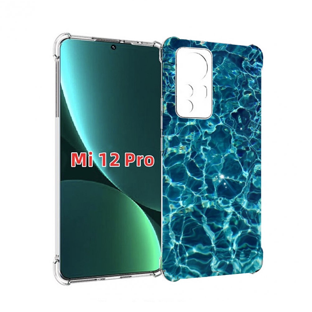 

Чехол MyPads красивая голубая вода для Xiaomi 12S Pro, Прозрачный, Tocco