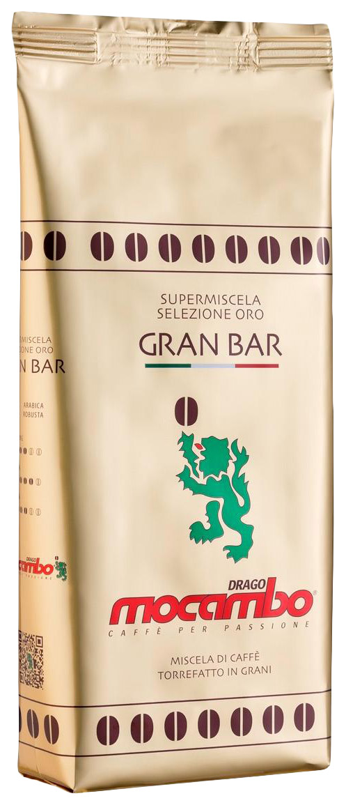 

Кофе Gran Bar Drago Mocambo жареный в зернах 250 г