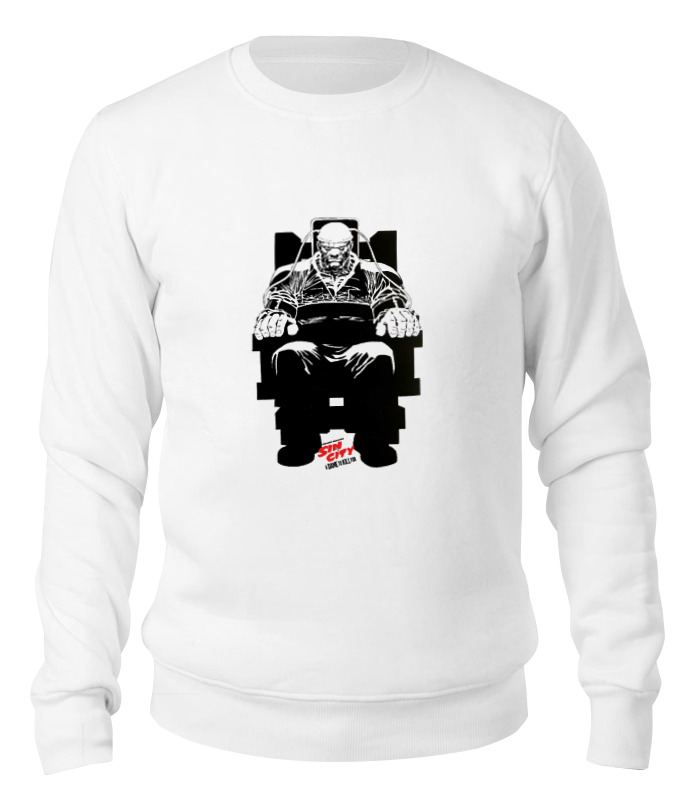 

свитшот унисекс Printio Sin city / город грехов белый L, Sin city / город грехов