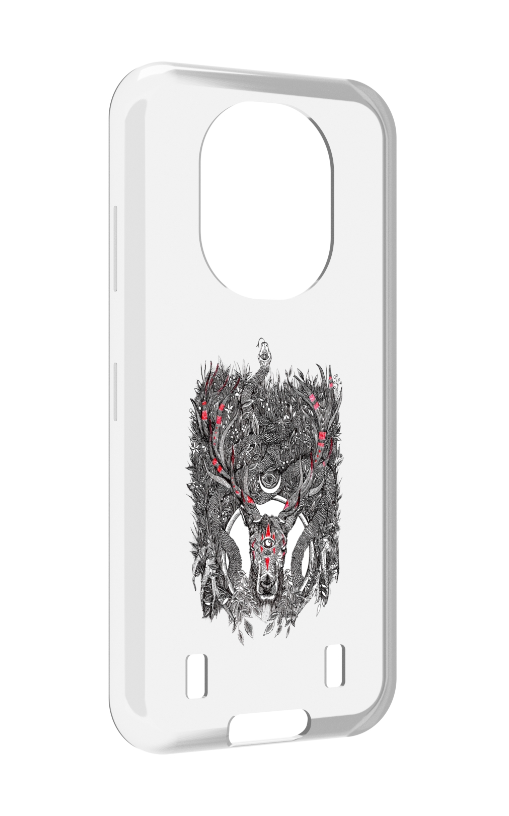 

Чехол MyPads Дизайнерские_676 для Oukitel WP16, Прозрачный, Tocco