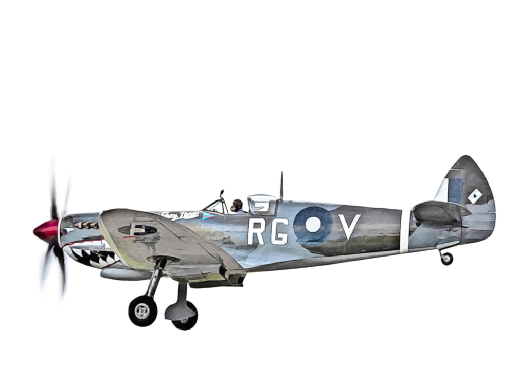 

QD48120 3D Декаль интерьера кабины Spitfire Mk.VIII Eduard, Цветной