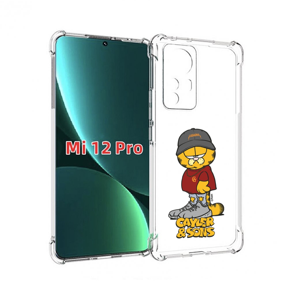 Чехол MyPads кот-в-кроссовках для Xiaomi 12S Pro