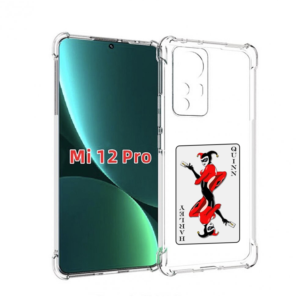 

Чехол MyPads королева-джокера для Xiaomi 12S Pro, Прозрачный, Tocco