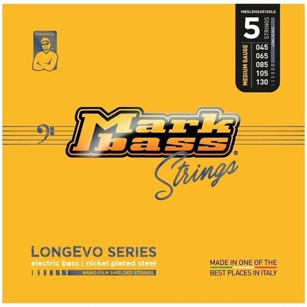 Струны для бас-гитары Markbass Longevo Series MB5LESS45130LS