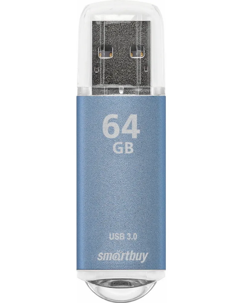 

Флешка SmartBuy V-Cut 64 ГБ синий (9864193), V-Cut