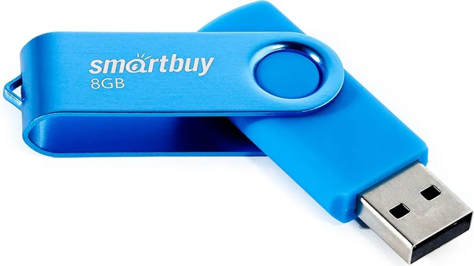 

Флешка SmartBuy Twist 8 ГБ синий, Twist