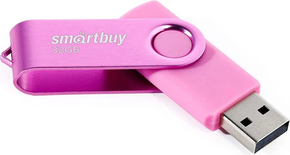 

Флешка SmartBuy Twist 32 ГБ розовый, Twist