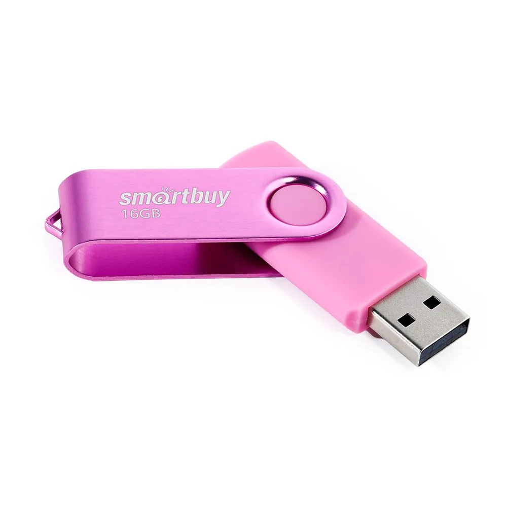 

Флешка SmartBuy Twist 16 ГБ розовый, Twist