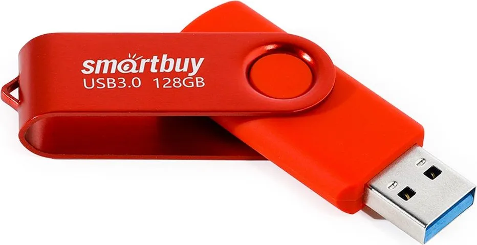 

Флешка SmartBuy Twist 128 ГБ красный, Twist