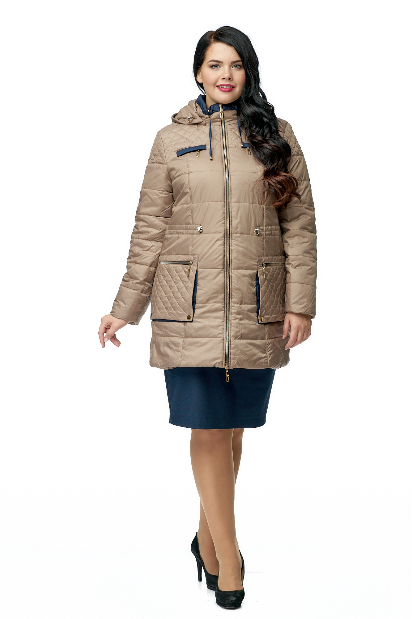 

Куртка женская МОСМЕХА 8010648 бежевая 48 RU, Бежевый, 8010648