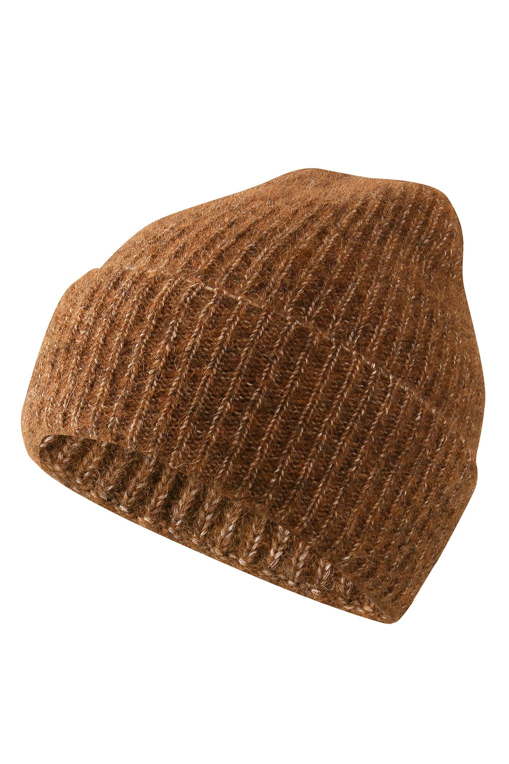 

Шапка женская A + MORE 2110 ARCIPELAGOBEANIE коричневая, 2110 ARCIPELAGOBEANIE