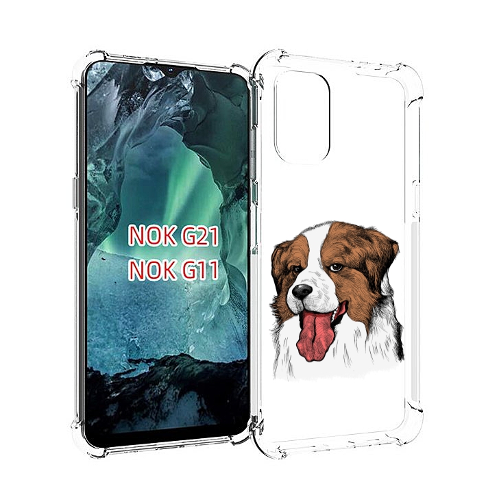 

Чехол Mypads Бетховен Для Nokia G11/G21, Прозрачный, Tocco