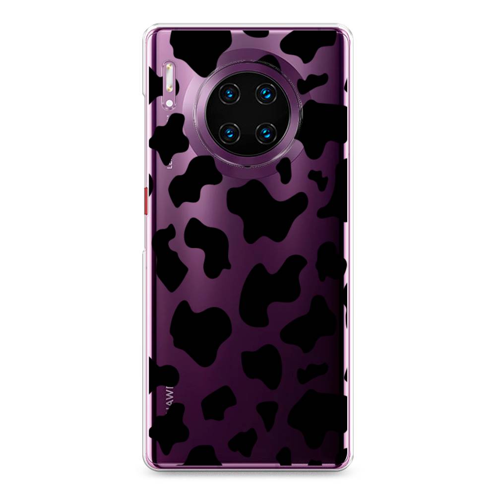 

Чехол Awog на Huawei Mate 30 Pro "Пятна коровы черные", Черный, 610450-2