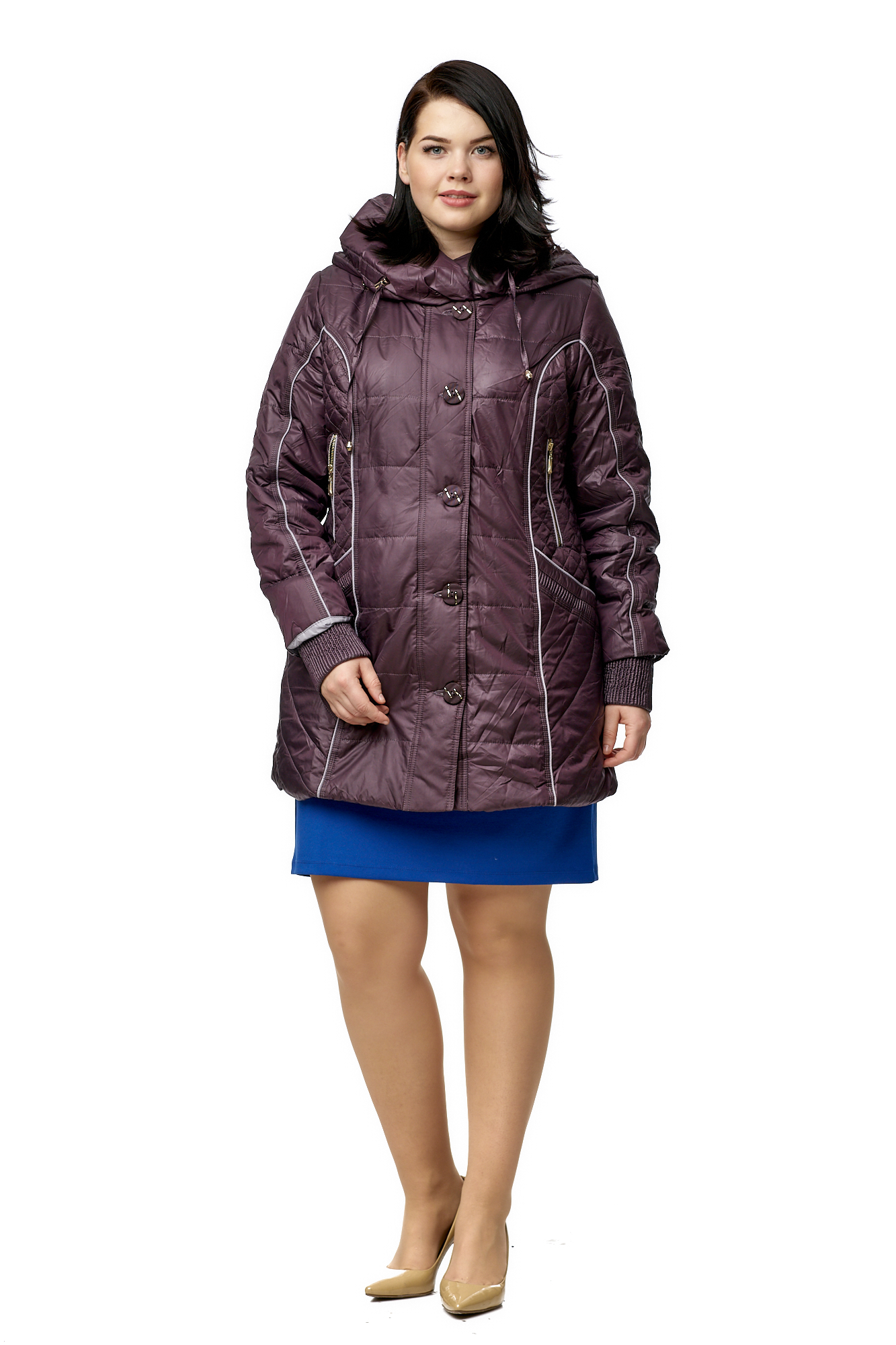 

Куртка женская МОСМЕХА 8010415 бордовая 52 RU, Бордовый, 8010415