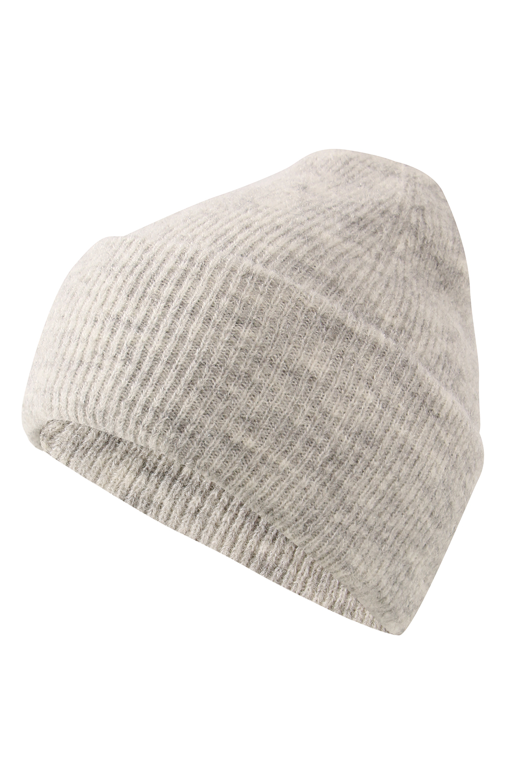 

Шапка женская A + MORE 2109 KIMBERLYBEANIE серая, 2109 KIMBERLYBEANIE
