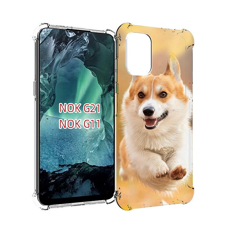 

Чехол Mypads Когри Собака Для Nokia G11/G21, Прозрачный, Tocco