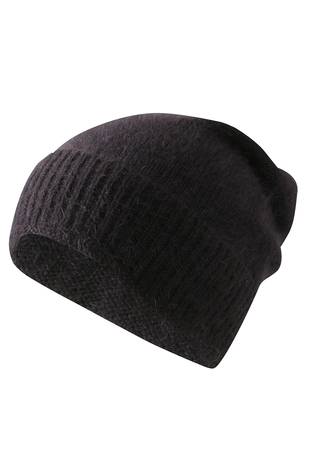 

Шапка женская A + MORE 2109 FLUFFBEANIE черная, 2109 FLUFFBEANIE