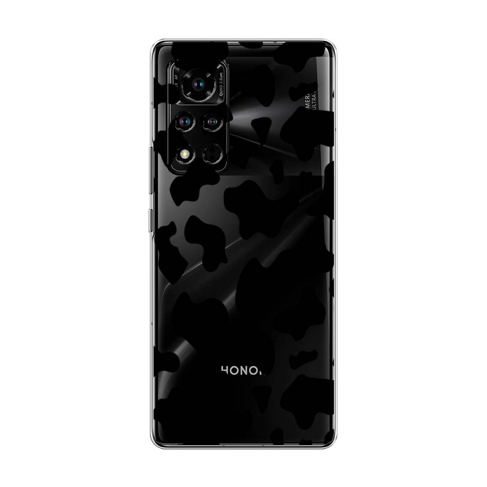 фото Чехол awog "пятна коровы черные" для honor v40