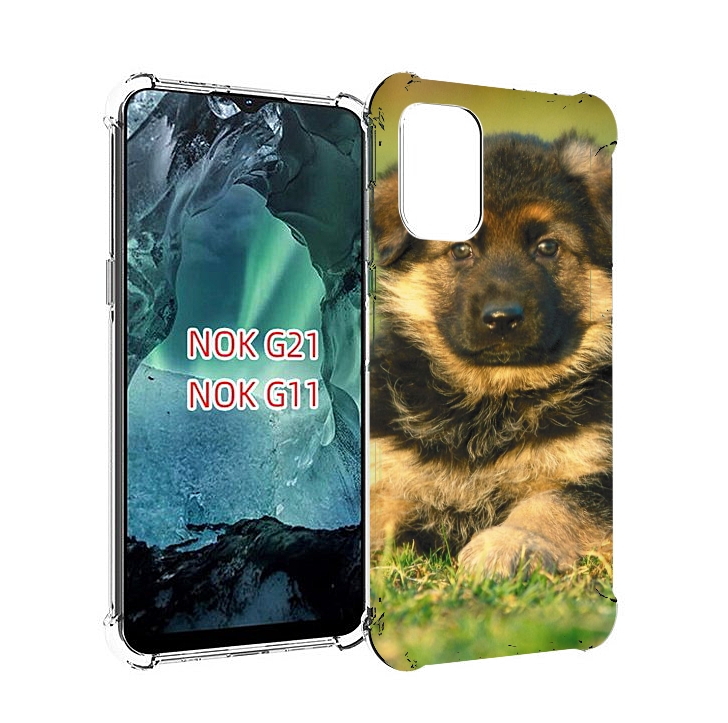 

Чехол Mypads Кавказская Овчарка Для Nokia G11/G21, Прозрачный, Tocco